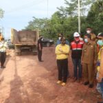 Jalan Longsor di KM 26 Poros Sangatta – Bengalon Sudah Teratasi