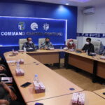 Sharing Informasi, Diskominfo Kutim Kunjungi Command Center Bontang
