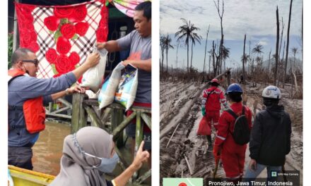 Gerak Cepat PT KPC Tangani Banjir Bengalon dan Erupsi Semeru