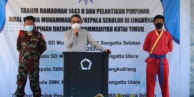 Hadiri Pelantikan Kepala AUM, Bupati : Muhammadiyah Istiqomah Dibidang Pendidikan