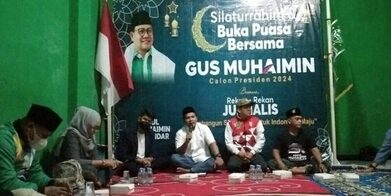 Jurnalis Kaltim Bukber Dengan Gus Muhaimin Iskandar