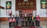 Sharing Tupoksi, Sekwan DPRD Bontang Kunjungi Sekwan DPRD Kutim