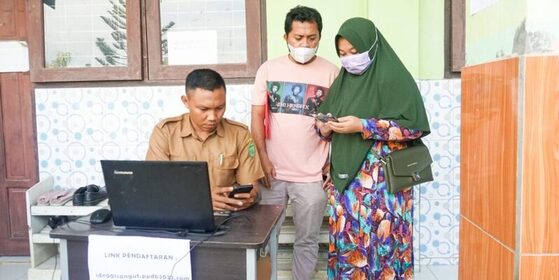 Pendaftaran Secara Online, SDN 001 Sangatta Utara Terima 112 Murid