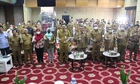 Workshop Self Assessment SP4N LAPOR, Bupati Minta Laporan Pengaduan Ditindaklanjuti Secara Cepat, Tepat Sesuai Prosedur