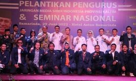 Hadiri Pelantikan JMSI Kaltim, Bupati Kutim : Jurnalis Harus Berintegritas