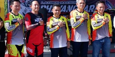 700 Lebih Riders Ramaikan HUT Bhayangkara Garapan Polres Kutim