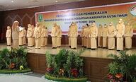 Pengurus DWP Kutim Dikukuhkan, Bupati Minta Selalu Berikan Dorongan dan Semangat Kepada Suami