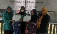 Lestarikan Batik Khas Kutim, di Gelar Pelatihan Membatik Bagi Pemula dan Anak Sekolah