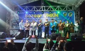 Peringatan HUT Koperasi ke 75, Diskop Kutim Gelar Bazar