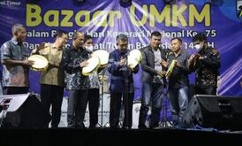 Tutup Bazar di PIS, Ardiansyah : Pemerintah Menjembatani Pelaku UMKM Hadir di Masyarakat