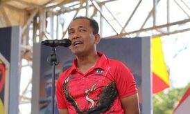 Gebyar Semarak Kemerdekaan RI ke 77 di Mako Lanal Sangatta Berlangsung Meriah