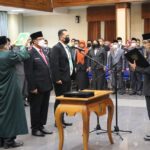 Bupati Kutim Lantik 15 Pejabat Pimpinan Tinggi Pratama dan Pejabat Administrator