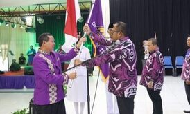Kasmidi Bulang di Lantik Menjadi Ketua DPD HIKMA Kutim Periode 2022-2027