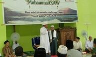 Penceramah Dari Pulau Nias Isi Tausiyah Maulid Nabi Muhammad SAW Di Batu Ampar