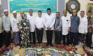 Kerukunan Keluarga Jeneponto Kutim Gelar Peringatan Maulid Nabi Muhammad SAW