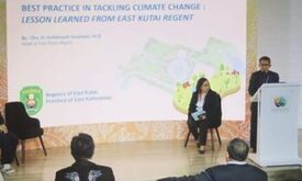 Bupati Kutim Sampaikan Best Practice in Tackling Climate Change di COP27 Mesir