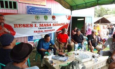 Reses Faizal di KM 26 Karangan, Bahas Listrik Hingga Gedung Sekolah