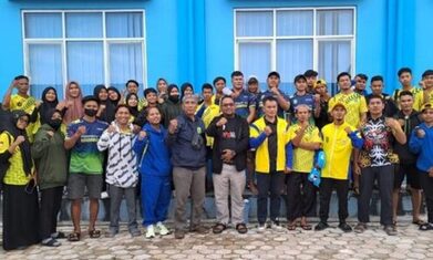 Lepas Atlet Ke Berau, Ketua IPSI Kutim Optimis Target 2 Emas Bisa Tercapai