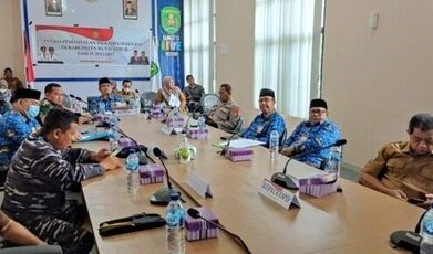Bupati Kutim Laporkan Ke Ditjen Kemendagri, Pilkades Berjalan Kondusif