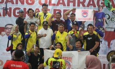 Di Porprov Berau, Raih 6 emas Angkat Berat Kutim Lampaui Target Raih