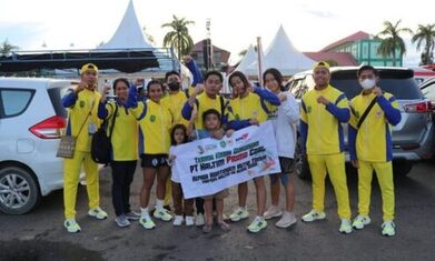 Penuhi Target Muay Thai Kutim Koleksi tiga Medali Emas