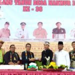 Bupati Kutim Hadiri Peringatan HUT ke 36 Desa Makmur Jaya Kongbeng