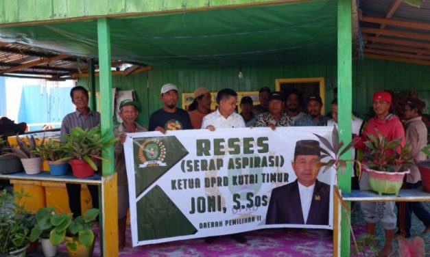 Reses Joni di Muara Bengalon, Masyarakat Minta Air Bersih Layak Konsumsi
