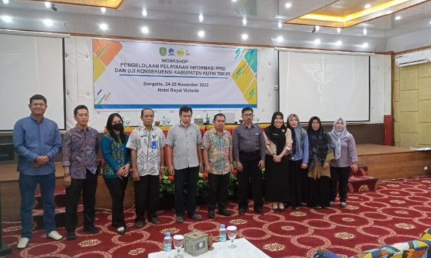 Diskominfo Kutim Uji Konsekuensi Informasi yang dikecualikan, di Ikuti PPID Pelaksana