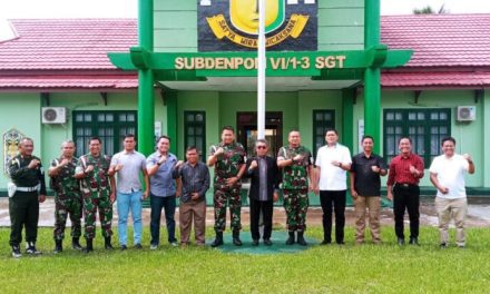 Kunker ke Kutim, Komandan Pomdam VI/Mulawarman Apresiasi Perhatian Pemerintah Daerah
