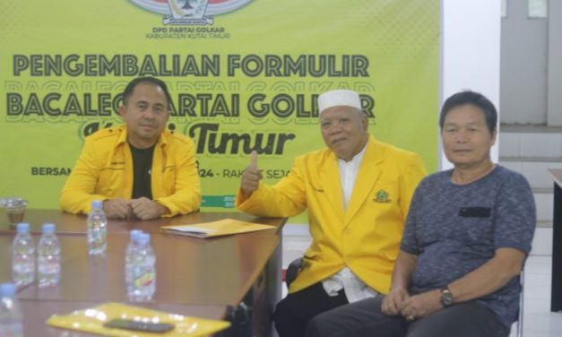 Partai Golkar Kutim Buka Pengambilan dan Pengembalian Formulir Bacaleg