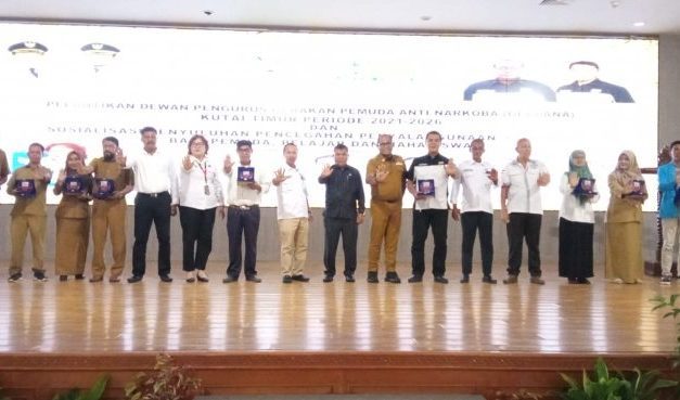 Di Pelantikan GERPANA, Kasmidi Ingatkan Generasi Muda Agar Hindari Penyalahgunaan Narkoba