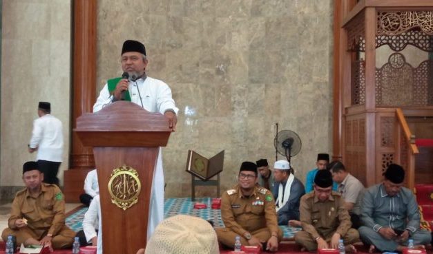 Pemkab Kutim Gelar Peringatan Isra Mi’raj di Masjid Agung Al Faruq Sangatta