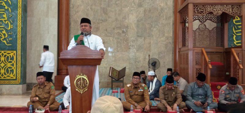 Pemkab Kutim Gelar Peringatan Isra Mi’raj di Masjid Agung Al Faruq Sangatta