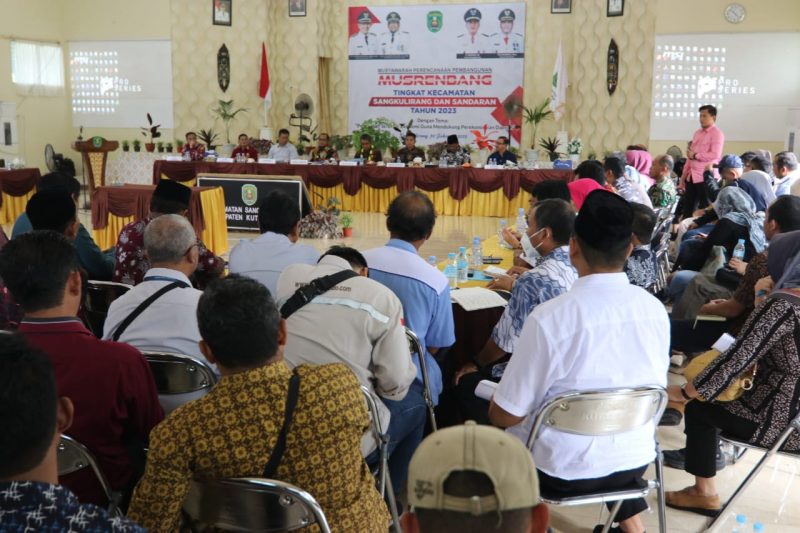 Di Musrenbangcam, Sangkulirang Usulkan 227 Program Prioritas