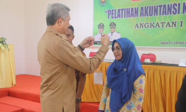 Tingkat SDM Pengurus Koperasi, Diskop dan UKM Kutim Gelar Pelatihan Akuntansi Angkatan I