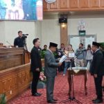 M. Amin Resmi di Lantik Sebagai PAW Anggota DPRD Kutim