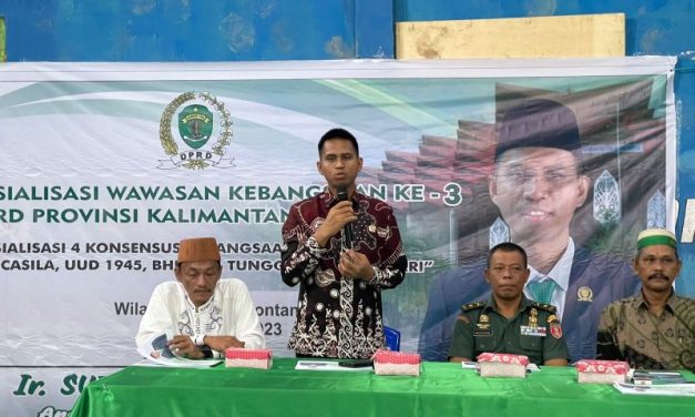 Sosialisasi Wawasan Kebangsaan di Bontang, Sutomo Jabir sebut Persatuan dan Kesatuan Dapat Cegah Disintegrasi Bangsa