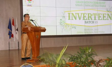 Pelepasan Siswa Angkatan XIII SMAN Sangatta Utara, Ardiansyah : Pemerintah Menyiapkan Berbagai Beasiswa Untuk Melanjutkan Studi
