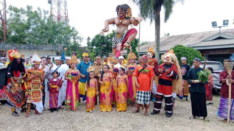 Perayaan Hari Raya Nyepi, Umat Hindu di Kutim Gelar Pawai Ogoh-Ogoh 