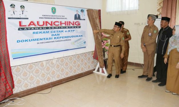 Layanan Rekam Cetak KTP-el dan Dokumen Kependudukan Sudah Bisa di Sangkulirang