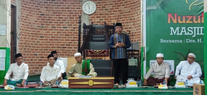 Peringatan Nuzulul Qur’an di Masjid Al Khoir, Bupati Sampaikan Tausiyah