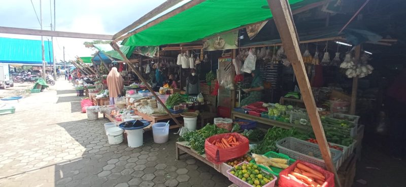 Di Pasar Induk Sangatta, Beberapa Harga Bahan Pokok Mengalami Penurunan
