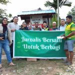 Aksi Sosial Jurnalis Kutim, Salurkan Bantuan Untuk Korban Kebakaran di Pinang Dalam