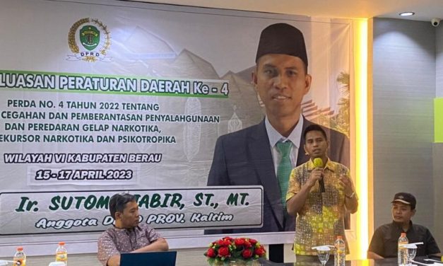 Sutomo Berpesan Masyarakat Wajib Memberikan Informasi Bahaya Penyalahgunaan Narkotik