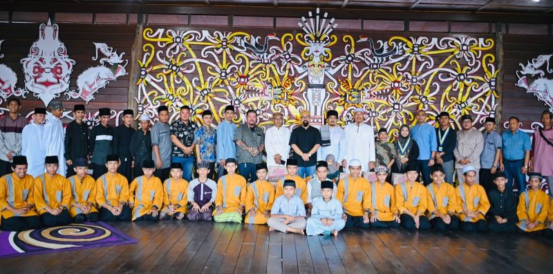 Lamin Dayak Sangatta Gelar Bukber dan berbagi berkah Ramadhan, Dr Felly Lung : Selamat Datang di Rumah Toleransi