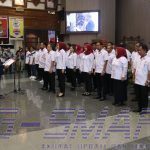 Pelantikan Pengurus KONI Kutim, Bupati Minta Atlet Potensial Ditingkatkan Prestasinya