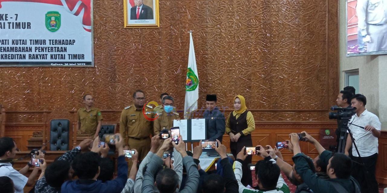 Pemkab Kutim dan DPRD Setujui  Raperda Penambahan Penyertaan Modal BPR Kutim Rp.35 Miliar