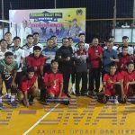Membludak, Penonton Saksikan Semi Final Turnamen Volly Ball Dandim 0909/KTM Cup 2023