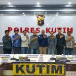 Pewarta Hadiri Vidcon di Mapolres Kutim Terkait Kemerdekaan Pers dan Perlindungan Jurnalis