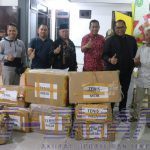 Dispora Kutim Berikan Bantuan Peralatan Olahraga Kepada 12 Cabor dan 2 Karang Taruna